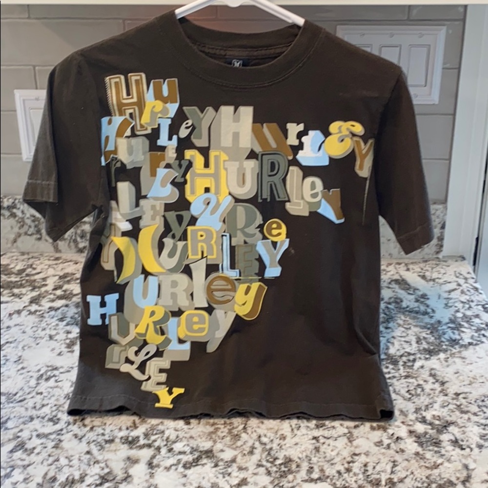 Hurley boys tee shirt small 7/8